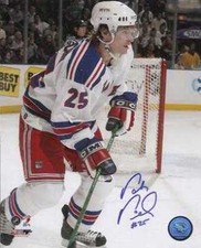 Petr Prucha autographed 8x10 Photo (New York Rangers)