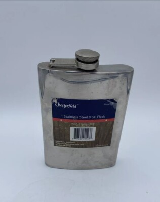 Chesterfield Stainless Steel 8 oz beverage hip Flask