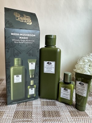 ORIGINS DR ANDEW WEIL ULTIMATE MEGA-MUSHROOM MAGIC SKIN RELIEF SET