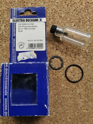 Elektra Beckum Filterglocke für Wasserabscheider R 1/4'' mit Gewinde 0901026840