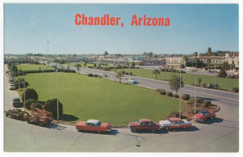Old Cars &#034;The Five-Star City&#034; Cotton Cattle Citrus Conventions Charm Chandler AZ