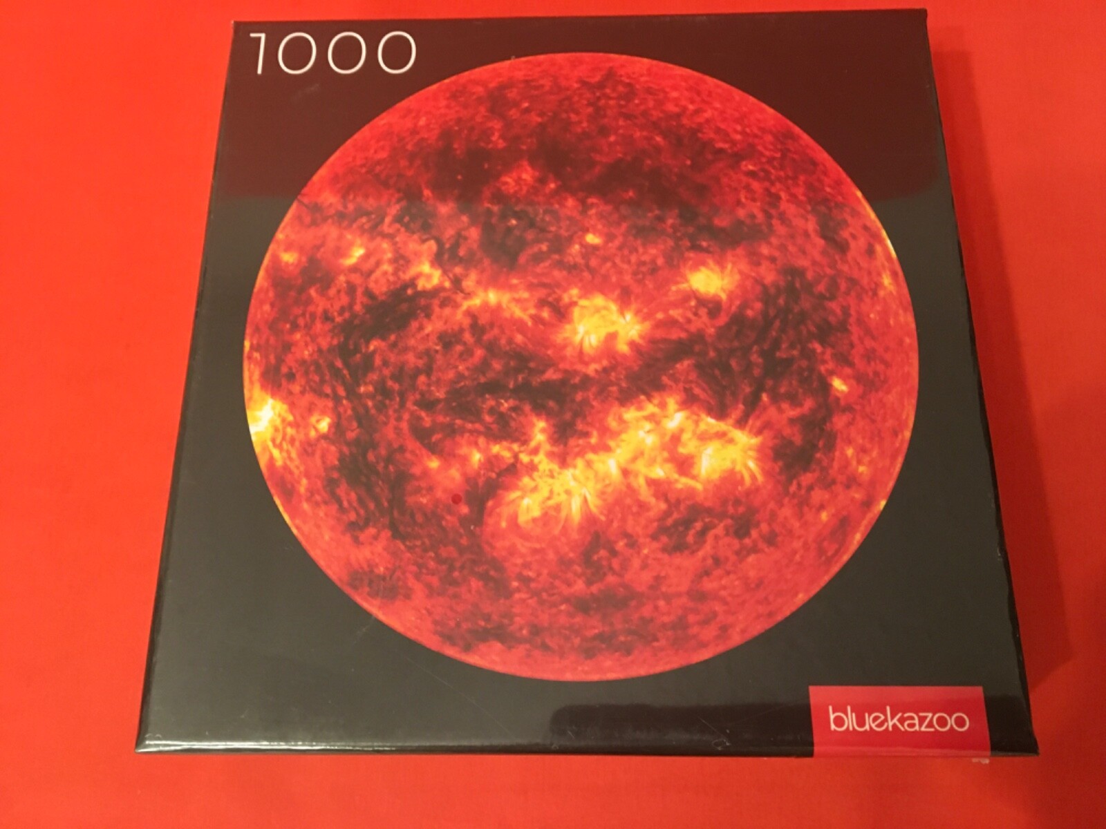 Blue Kazoo Sun 1000 Piece Jigsaw Puzzle 26.5" CircularSealedNew Free