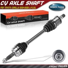 1x Front Driver CV Axle Assembly for Toyota Corolla 2019 2020 2021 2022 L4 2.0L