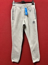 Adidas Fleece Track Pants Grey Small TD122 HH 04