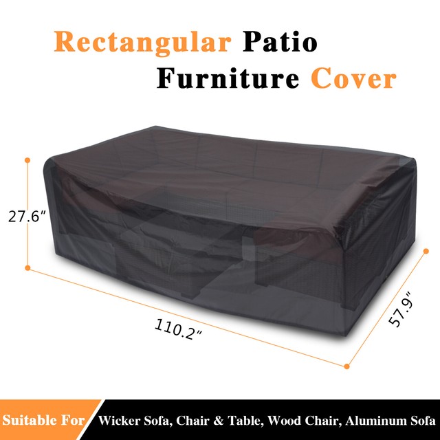 Essort Patio Cover Outdoor Furniture Cover Table Chair Seat Lounge Porch Sofa For Sale Online Ebay