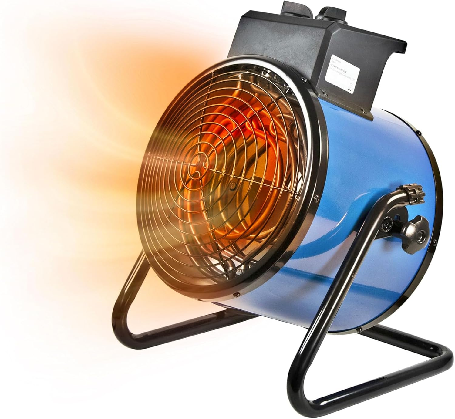 5,000W, 240V Electric Hard-Wired Portable Industrial Space Heater, NEMA 6-30R, S