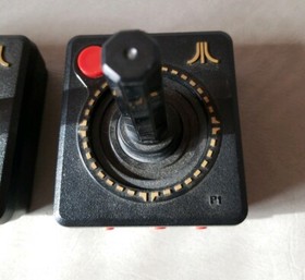 Atari Flashback 4 Launch Edition Black Console FOR PARTS ONLY 2 IR controllers
