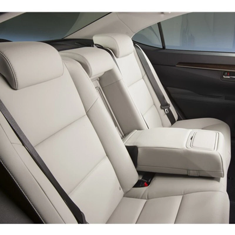 PARA 2013-2024 LEXUS ES300H ES350 MOTOPTES ASIENTOS DE COCHE PERSONALIZADOS FUNDAS DE CUERO DURADERAS Foto 4 de 4