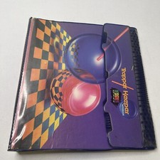 Vtg 1992 Mead TRAPPER KEEPER Designer Series 3 Ring Binder Plus Folder