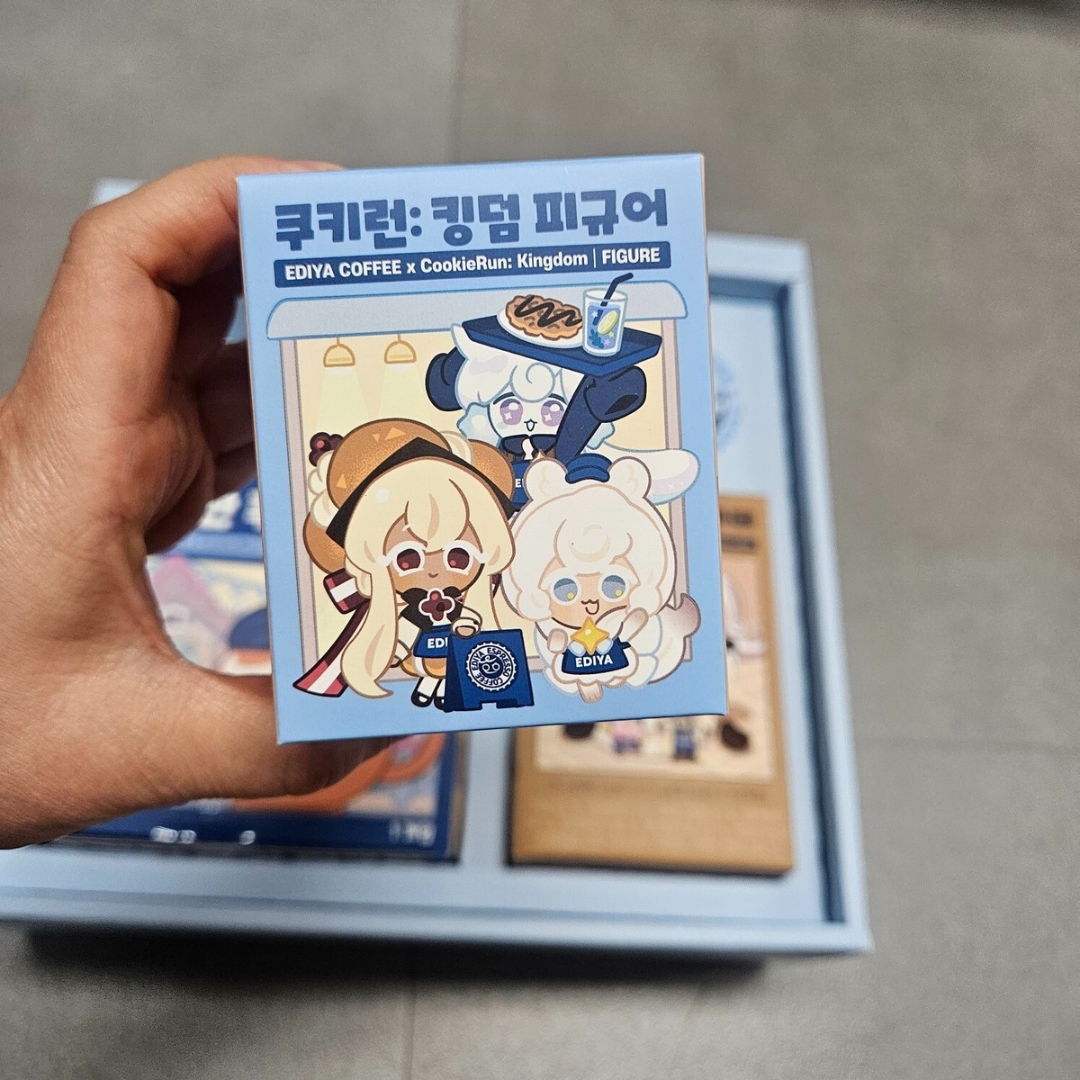 Cookie Run Kingdom X EDIYA Coffee Barista GingerBrave Mug Cup+