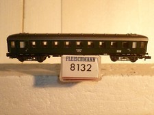8132 Fleischmann Schnellzugwagen 3. Kl., Bauart C4ü-36, 4-achsig, grün, in OVP,