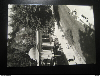 MARIANSKE LAZNE At The Wood Spring Source Cancel Postcard CZECHOSLOVAKIA Czech R