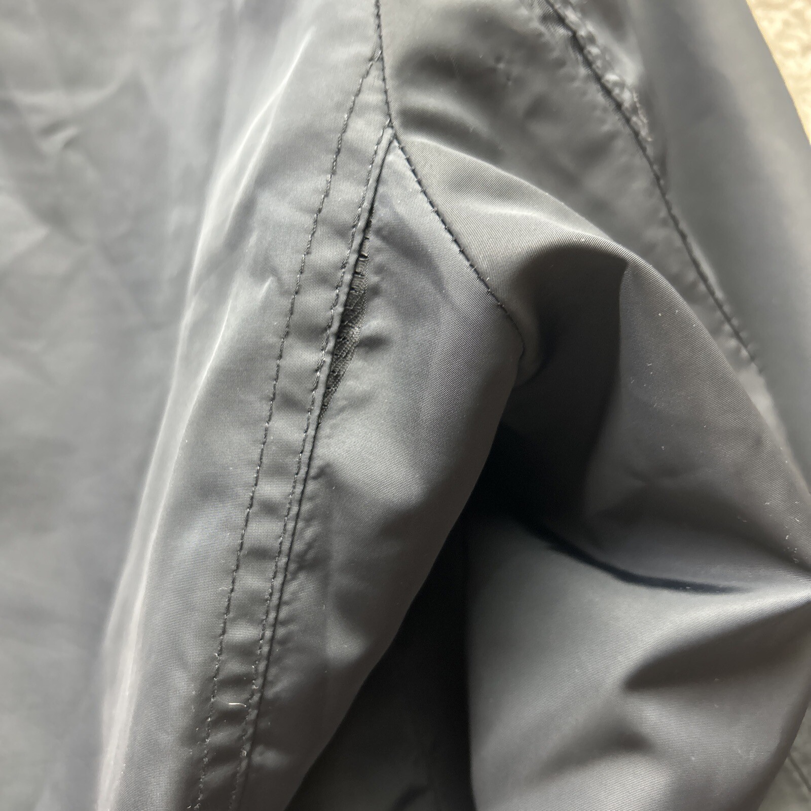 MENS ZARA MAN BOMBER JACKET UK SIZE LARGE RN 77302 Navy Blue eBay