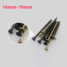 M4 Black Countersunk Flat Phillips Self Tapping Screws Plasterboard Drywall Wood