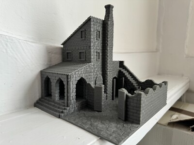 Mittelalterliche Brauerei - Meadery - Brennerei - Tabletop Wargaming Gebäude 28mm