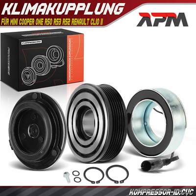 Magnetkupplung Klimakompressor für MINI Cooper One R50 R53 R52 Renault Clio II
