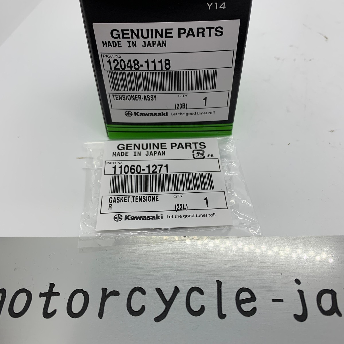 KAWASAKI Genuine ZR1100 Zephyr Tensioner & Gasket Set 12048-1118