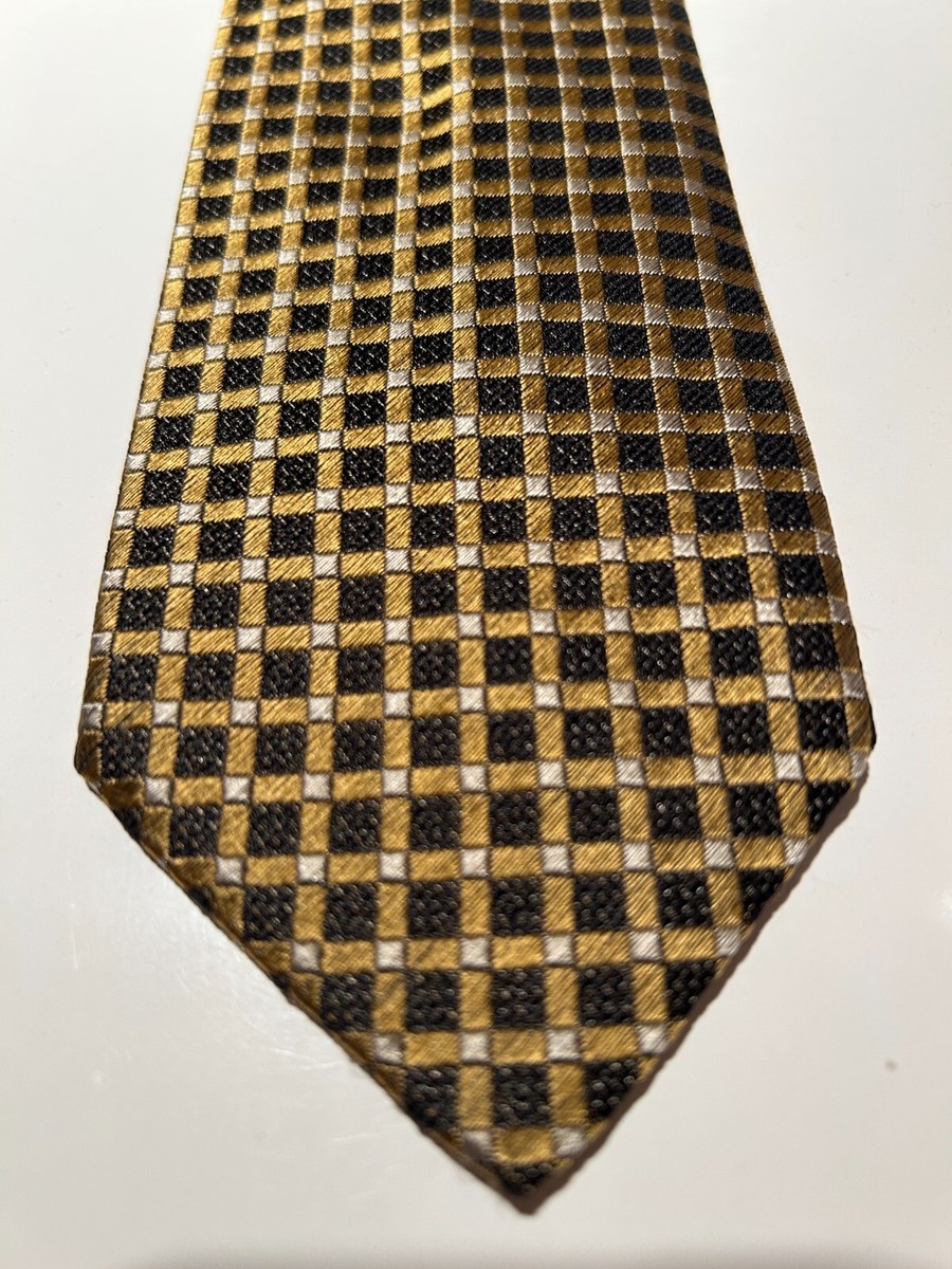 Barneys New York MADE IN ITALY 100% SILK DESIGNER TIE --- | eBay display picture 1