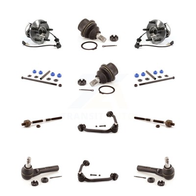 Upper Arm Lower Ball Joint Outer Inner Tie Rod  Link Front Kit (12Pc) For F