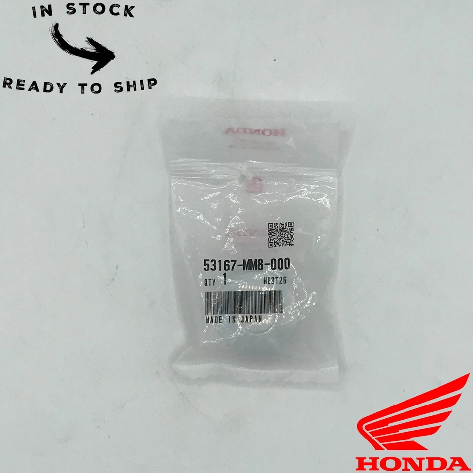 Tapa de extremo de agarre genuina OEM Honda 53167-MM8-000 Foto 3 de 3