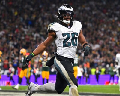 Foto 8x10 Firmata Da Saquon Barkley Dei Philadelphia - Foto 8