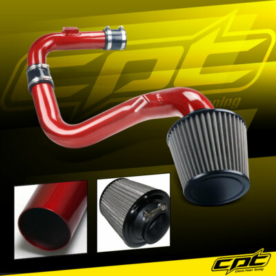For 06-09 VW Golf GTI Turbo 2.0T FSI Red Cold Air Intake + Blue Filter Cover