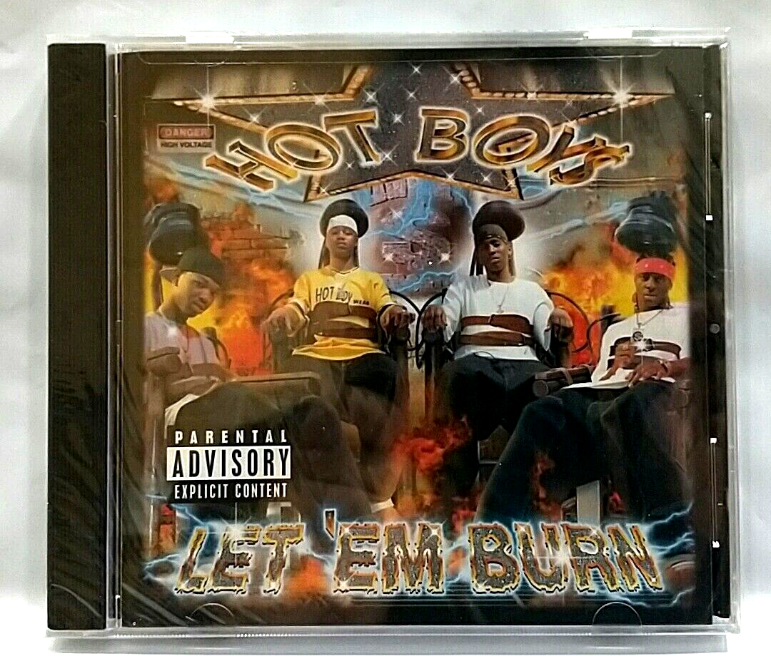 洋楽 the vi d.o/burn the cd... g-rap CD) Hot Boys – Let 'Em Burn, Brand New Sealed, US OG Press, 422