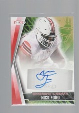 NICK FORD 2022 SAGE ROOKIE AUTO CARD #A-NF