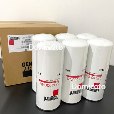 6Pcs Fleetguard LF14000NN Oil Filter Cummins ISX 4367100 NEW