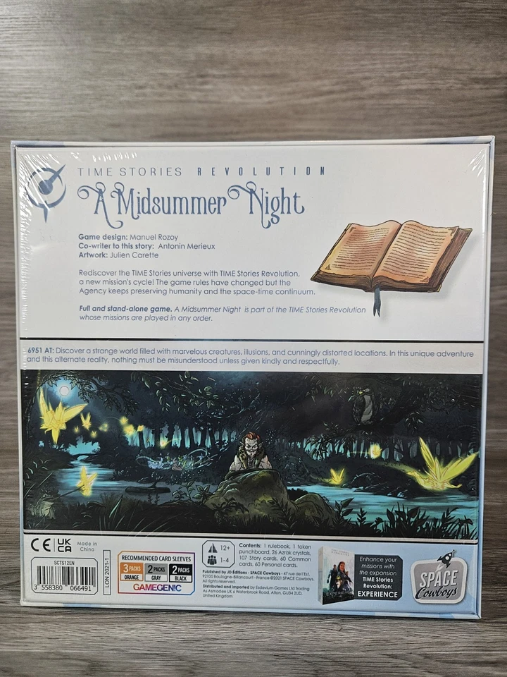 T.I.M.E Stories Revolution A Midsummer Night 6951 Game Time New - Image 2 of 2