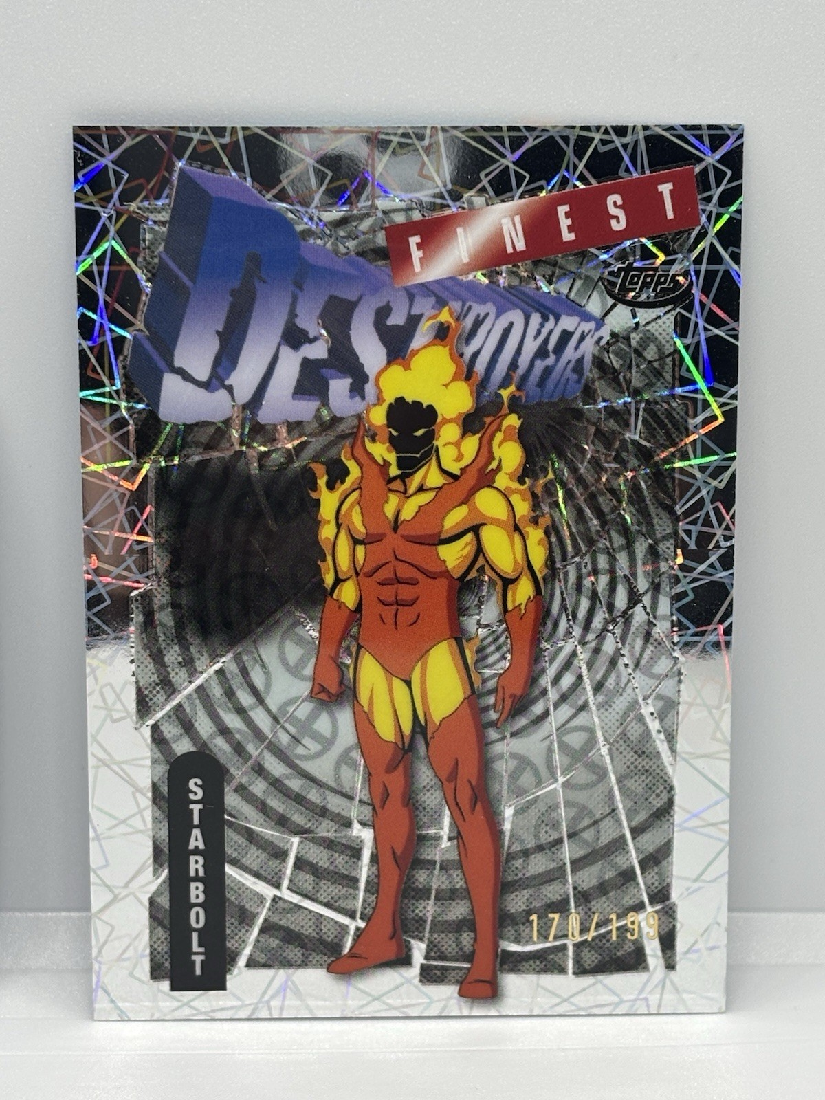 Starbolt - 2025 Topps Finest X-Men '97 #75 Laser Refractor /199