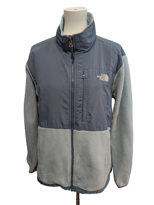 TNF Denali Damen Fleecejacke XL TG POLARTEC Blau Zink Nylon