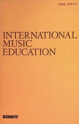 International Music Education, ISME Yearbook, vol. 6: Music Education- The Perso