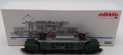 Marklin 3322 HO Scale DB Electric Locomotive EX/Box