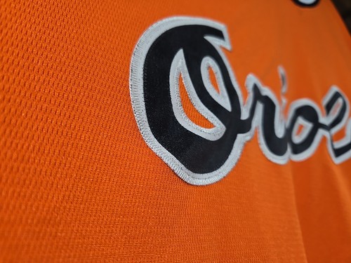 Vtg Majestic MLB Cooperstown Collection Baltimore Orioles Practice Jersey SZ 5XL - Picture 5 of 23