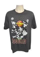 Space Jam Tune Squad Adult Large Gray TShirt