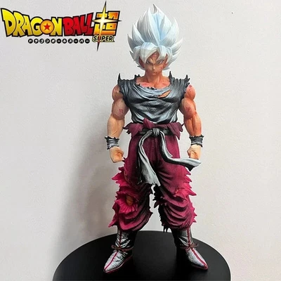 Figurine Son Goku cheveux blancs Dragon Ball Super Saiyan 28 cm ultra instinct - Photo 1/4