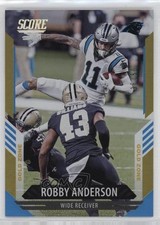 2021 Score Gold Zone 36/50 Robby Anderson #199 0i1b