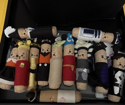 Star Wars Felt Churro Curiously Abigail Churros Wedding Disney Mickey R2D2 C-3PO