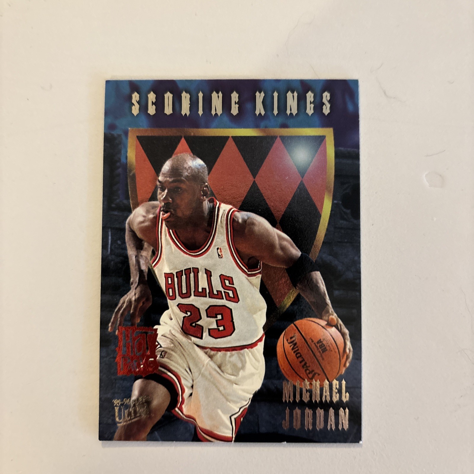 MICHAEL JORDAN 95-96 Fleer Ultra SCORING KINGS HOT PACKS FOIL ! CHICAGO BULLS !