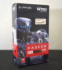 Sapphire Radeon RX 480 8GB Nitro+ Graphics Card Used in Box PARTS ONLY