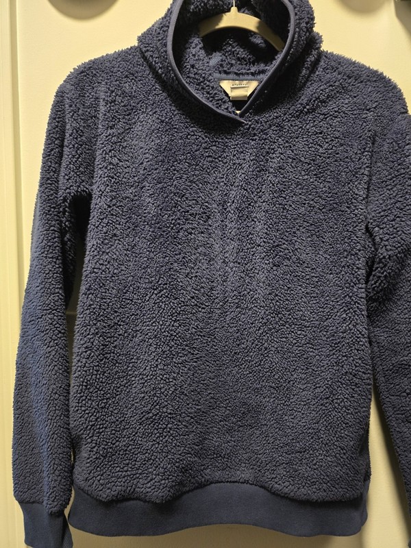 GIRL'S ATHLETA LIMITLESS SO SNUG SHERPA HOODIE 2.0 SIZE XXL 16 BLUE EXCELLENT F
