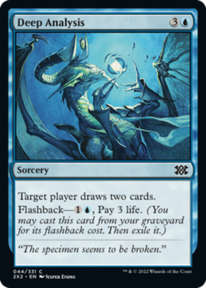 Deep Analysis Double Masters 2022 Lightly Played, English
