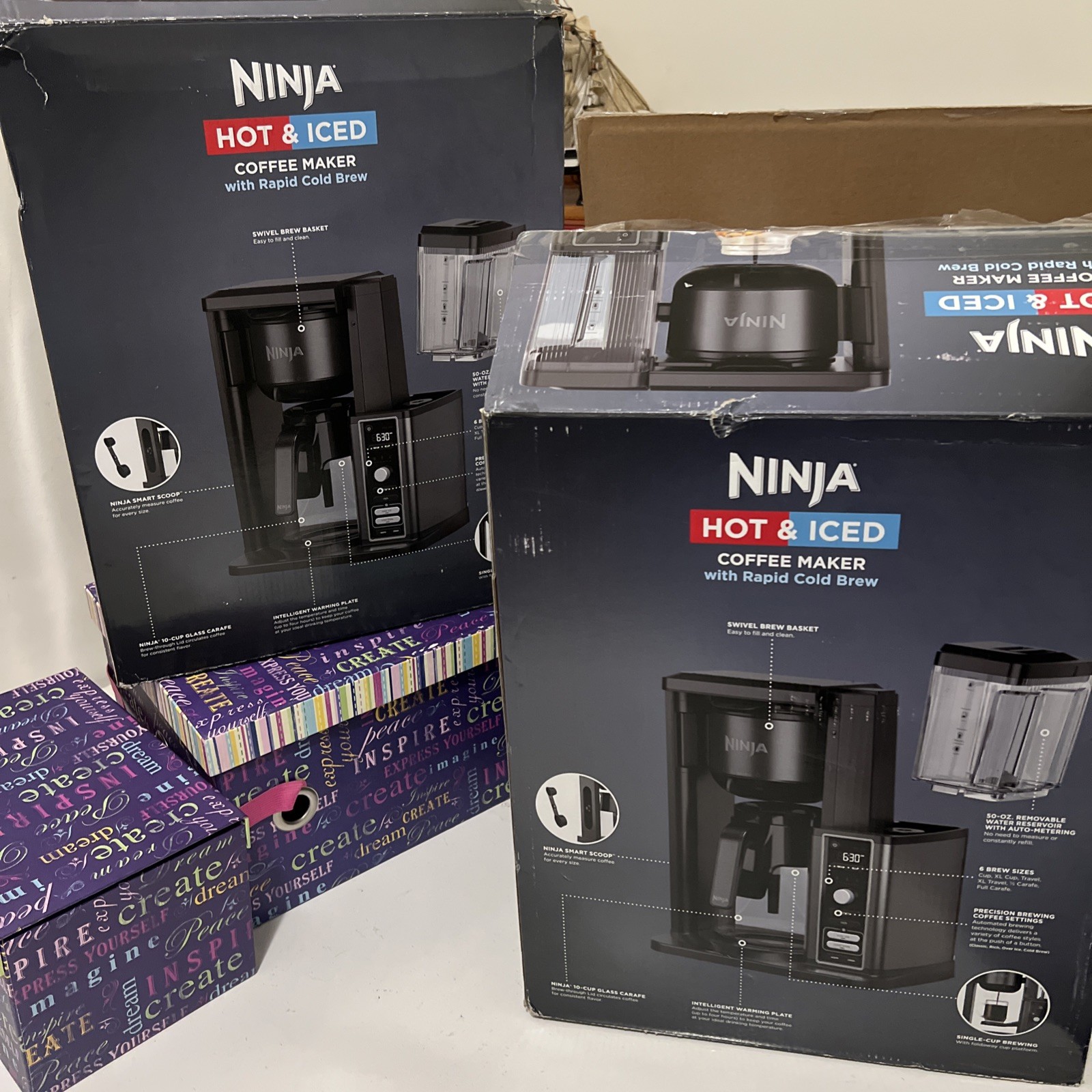 With Rapid Cold Brew 4 Styles - New In Open Box