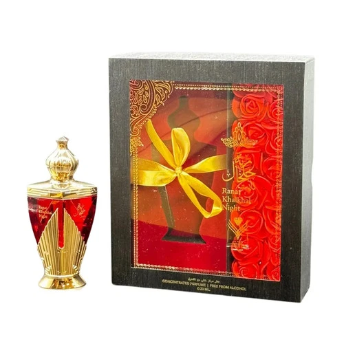 Ranat Khalkhal Night Concentrated Perfume By Almas Perfumes 20 ML Made In Saudi