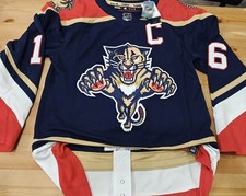 Adidas Florida Panthers Aleksander Barkov Sz 46 Reverse Retro 1.0 Jersey NWT