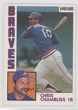 1984 O-Pee-Chee Chris Chambliss #50 0j0