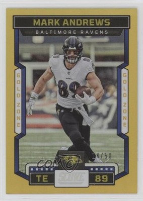 2023 Score Gold Zone 14/50 Mark Andrews #190 11pj