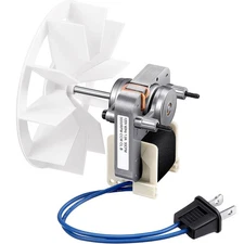 Bathroom Vent Fan Motor and Ceiling Blower Wheel Replacement Electric Motors ...