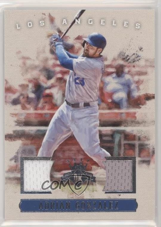 Adrian Gonzalez #DKM-AG 2017 Panini Diamond Kings Baseball DK Materials